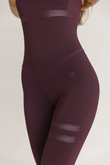 Nicole Burgundy Purple